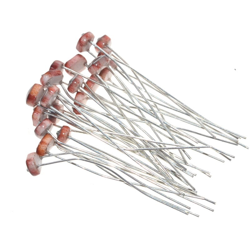10Pcs 5516 Light Dependent Resistor LDR 5mm