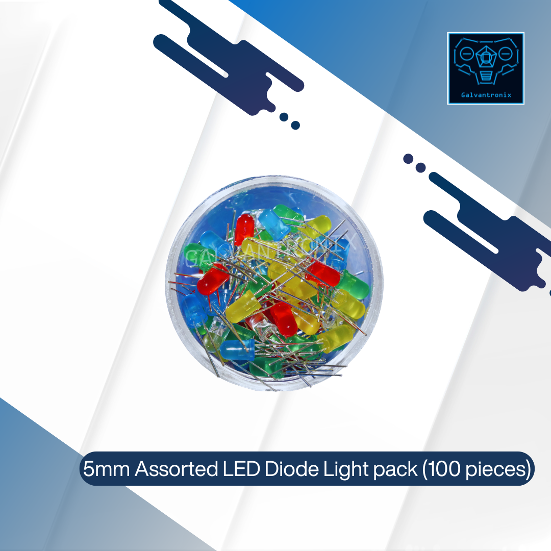 5mm LED Diode Light Assorted Kit (5 colors)