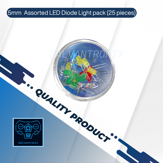 5mm LED Diode Light Assorted Kit (5 colors)