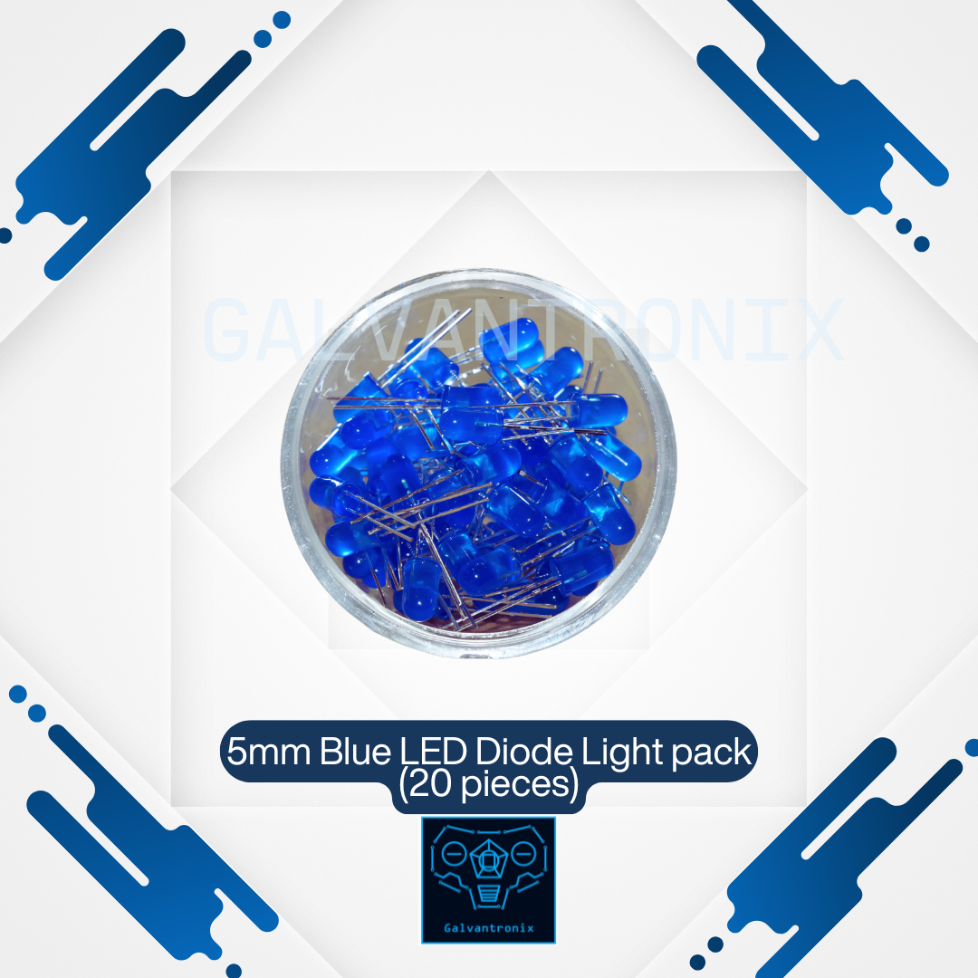 5mm (same color) LED Diode Light Pack (20 pieces)