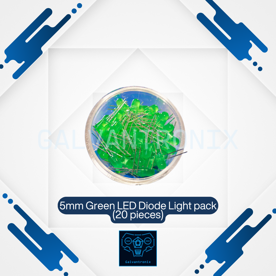 5mm (same color) LED Diode Light Pack (20 pieces)
