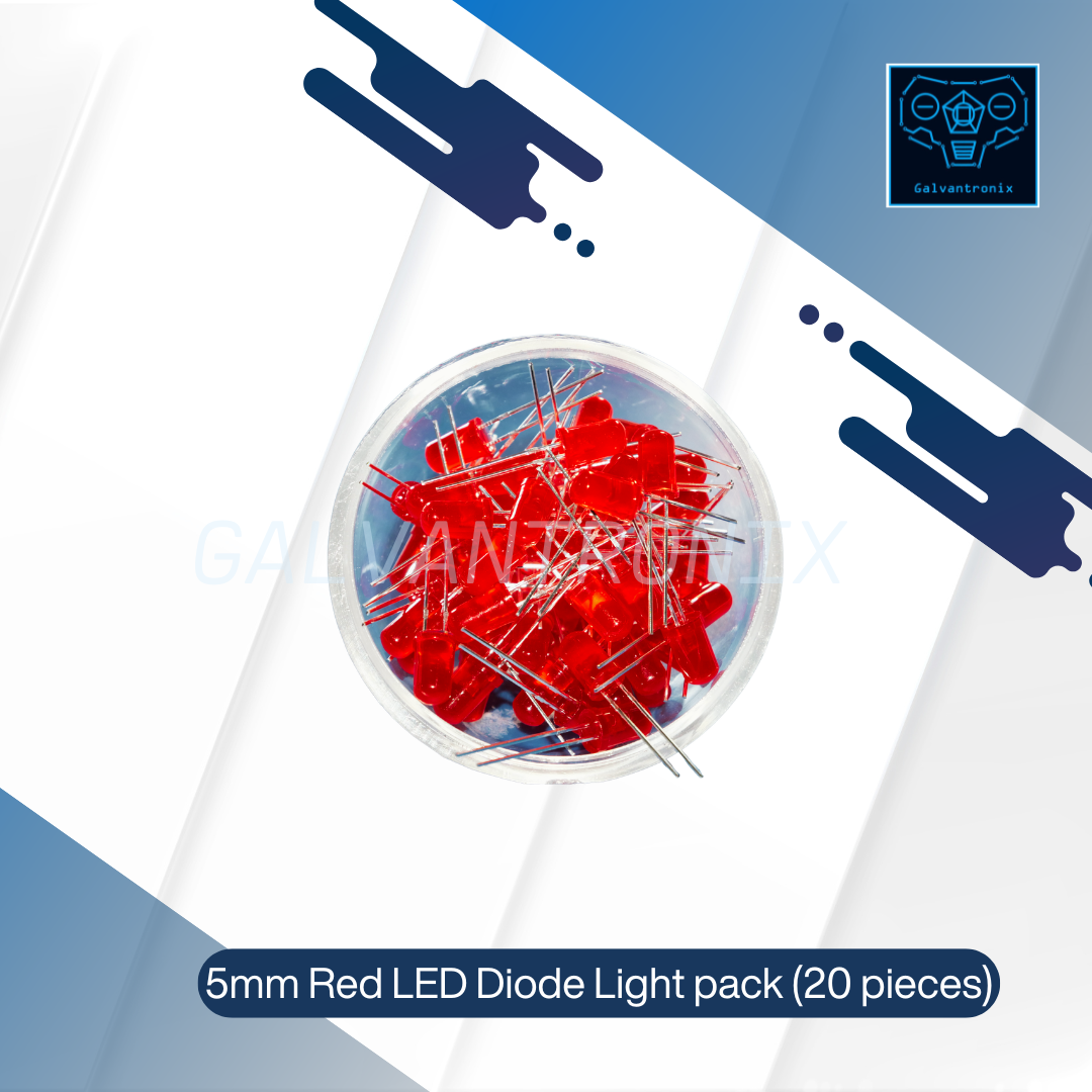 5mm (same color) LED Diode Light Pack (20 pieces)