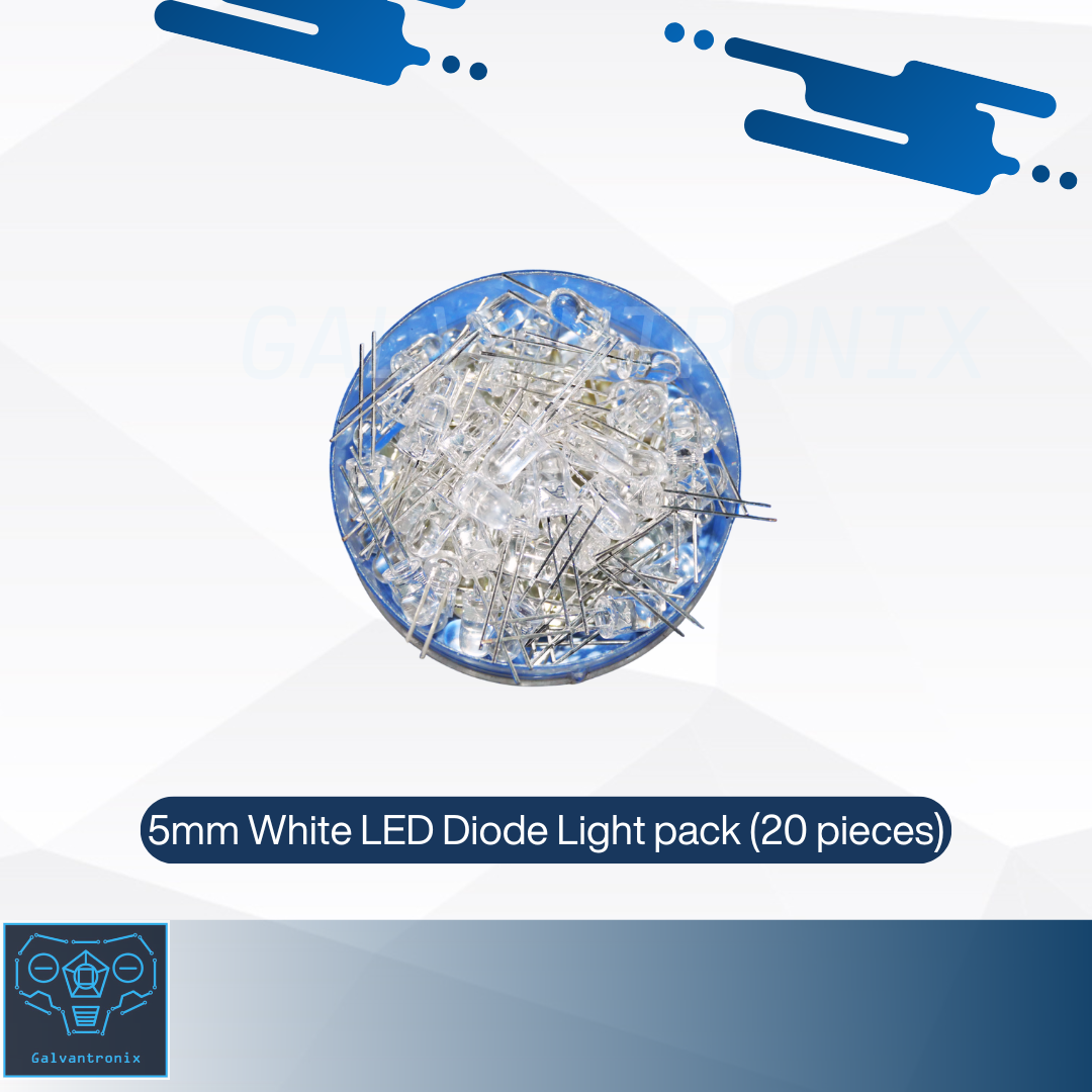 5mm (same color) LED Diode Light Pack (20 pieces)