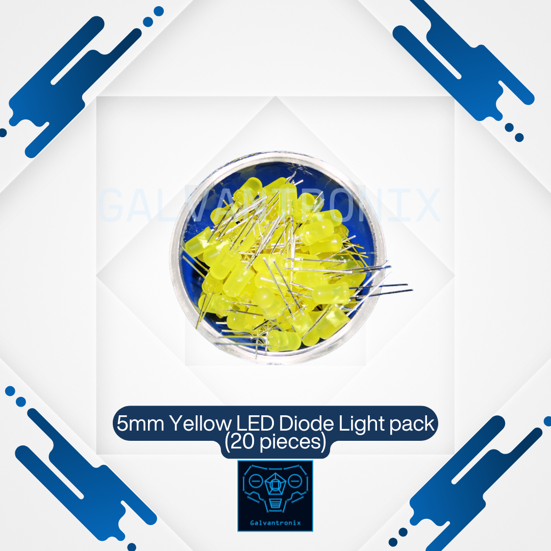 5mm (same color) LED Diode Light Pack (20 pieces)