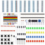 Electronics Component Basic Starter Kit with Precision Potentiometer and Buzzers