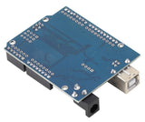 Galvantronix UNO R3 Development Board ATmega328P CH340 Chip with Straight Pin Header and Cable for Arduino Compatible