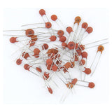 5pcs Ceramic Capacitor (Values: 22pF, 100pF, 1000pF, 10nF, 100nF)