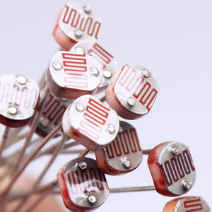 10Pcs 5516 Light Dependent Resistor LDR 5mm