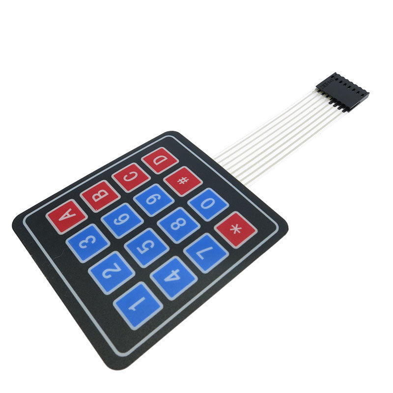 4x4 Matrix 16-key Membrane Keypad