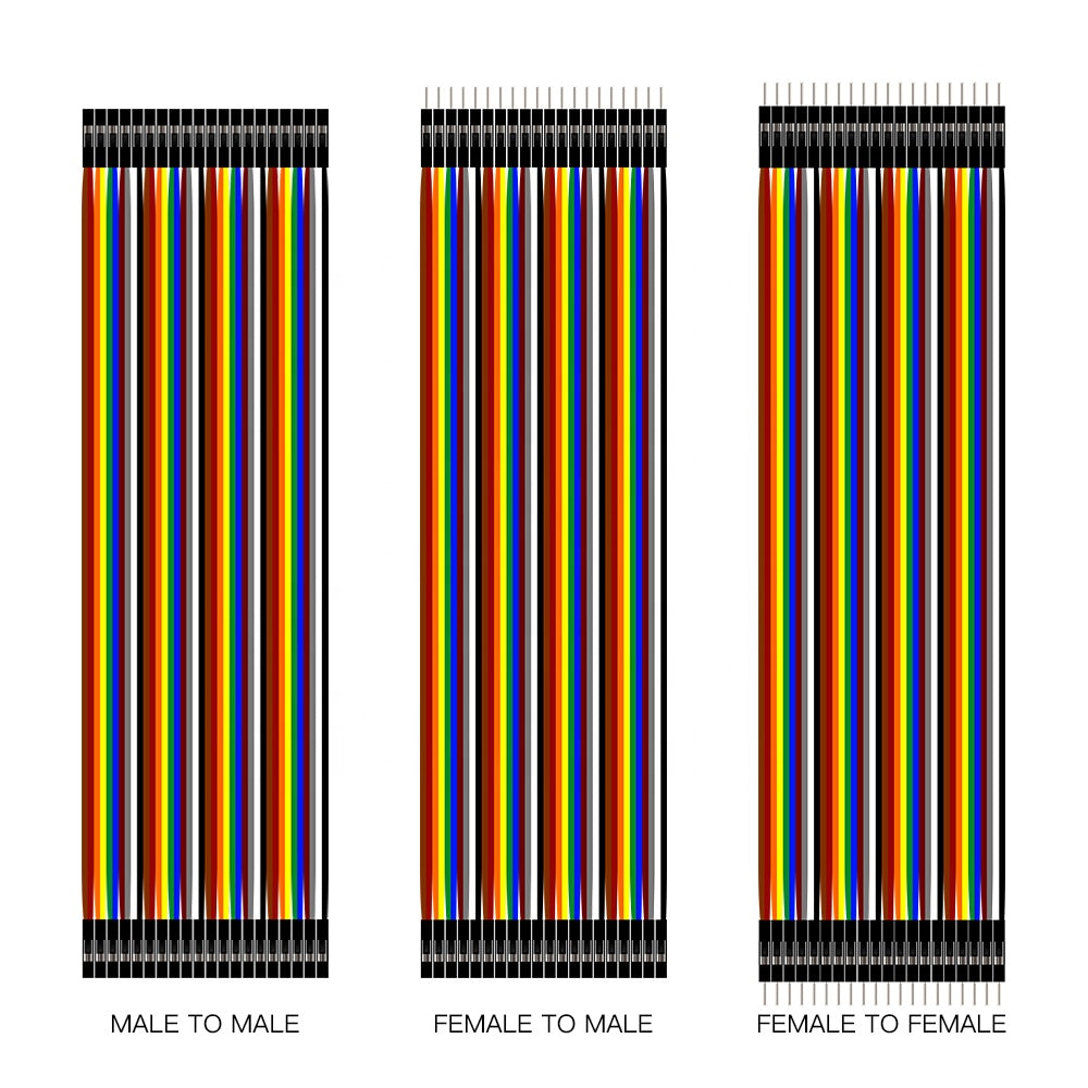 40 Pin 20cm Male to Male Jump Wire Dupont Line